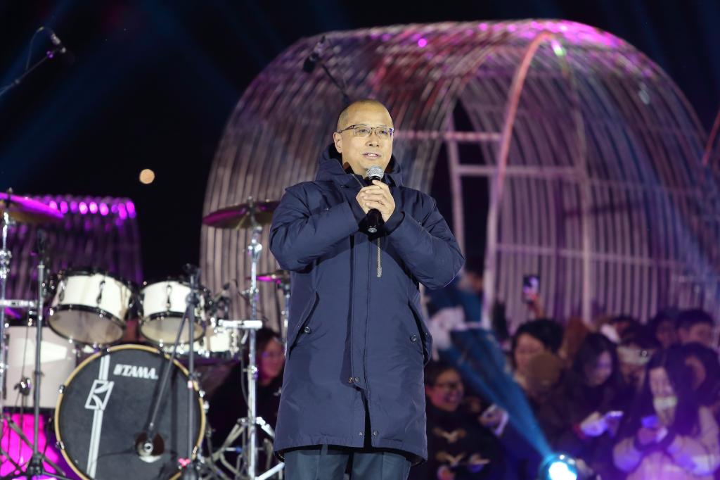 李召虎新年贺词(侯国涛 摄)